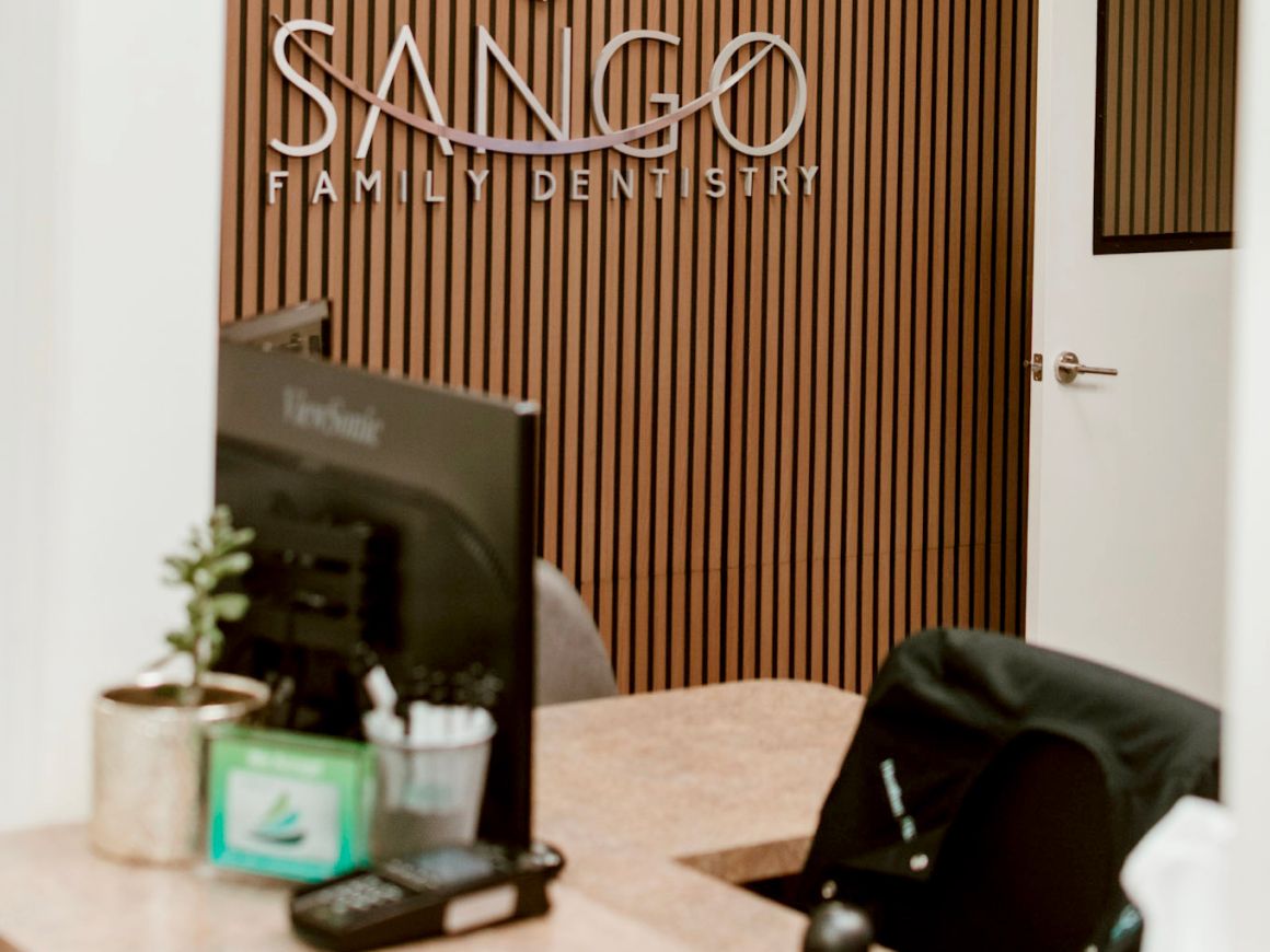 Sango Family Dentistry front desk