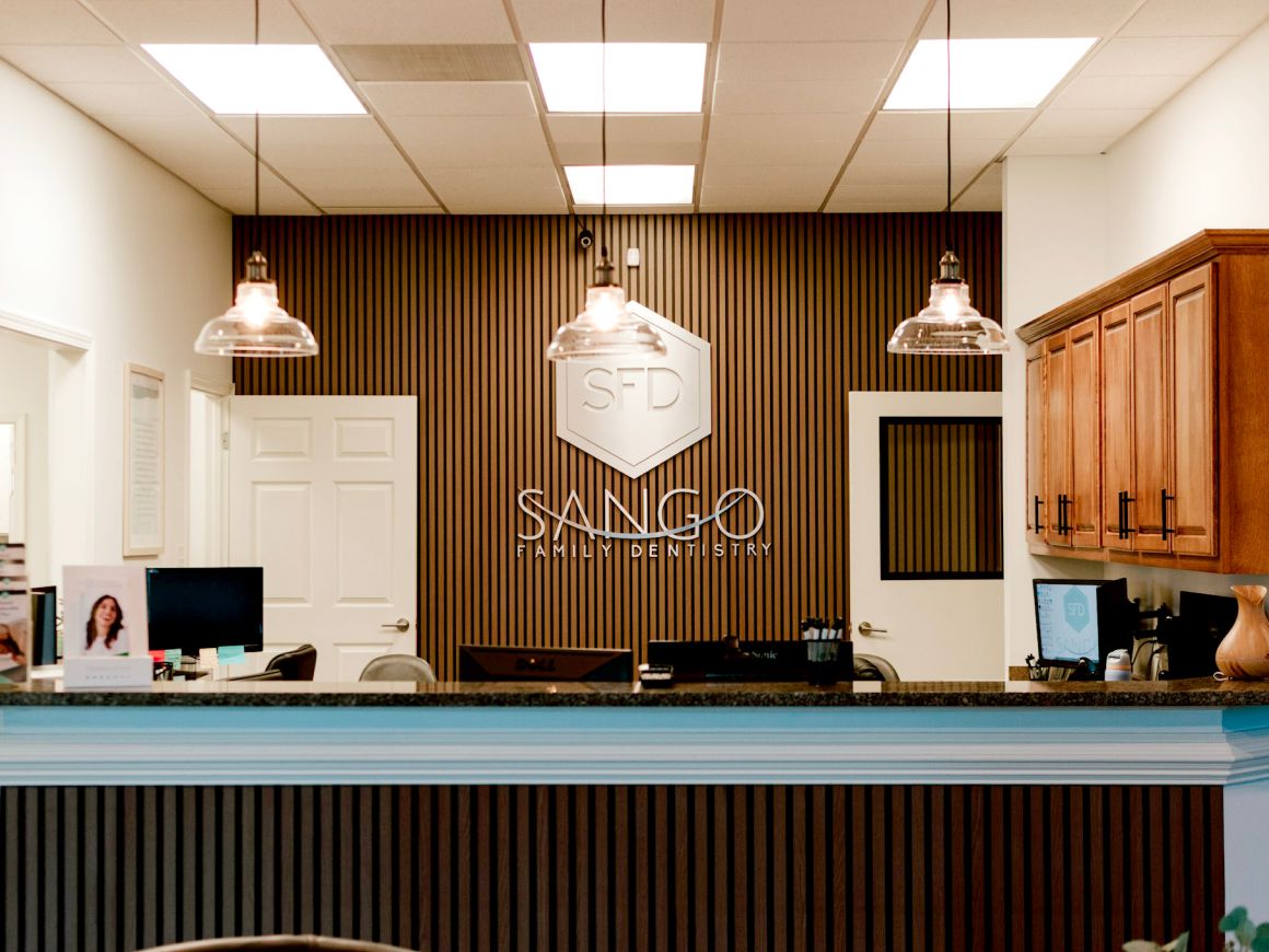 Sango Family Dentistry front desk